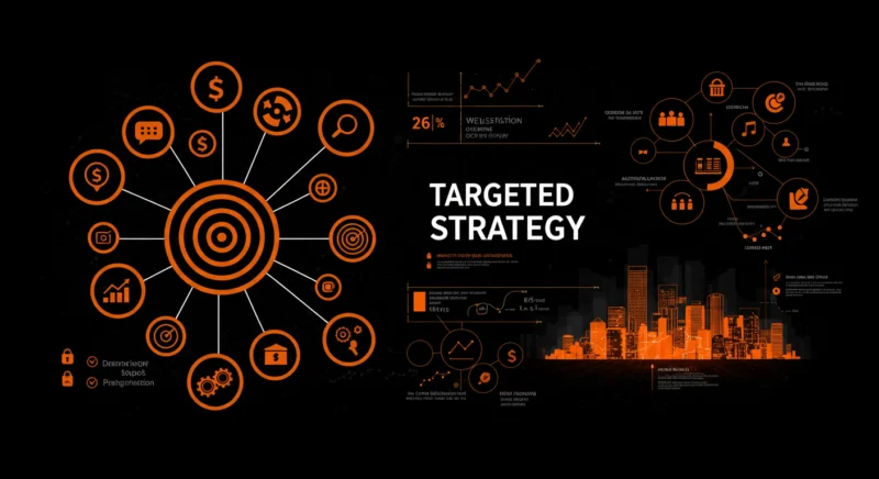 Illustration of a targeted advertising strategy